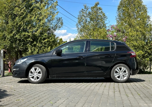 Peugeot 308 cena 27000 przebieg: 214002, rok produkcji 2014 z Błonie małe 172